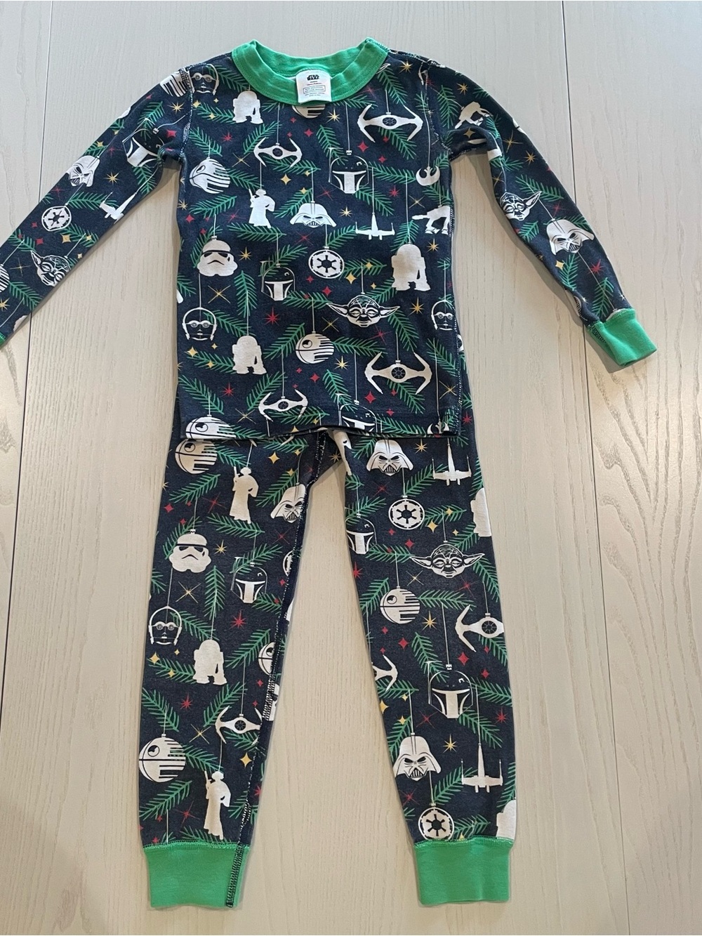 Hanna Andersson STAR WARS Holiday Long John Pajama Set - Size 4 100